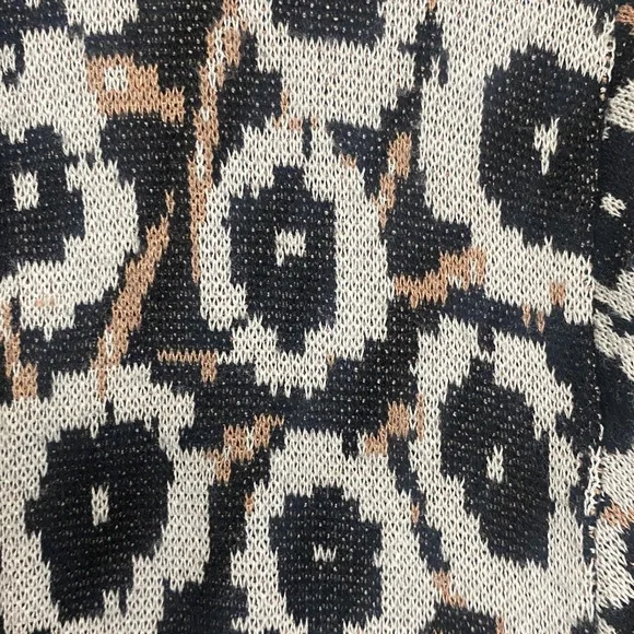 Diane Von Furstenberg X Target V-Neck Neutral Poppy Sweater Wrap Top - Picture 4 of 5